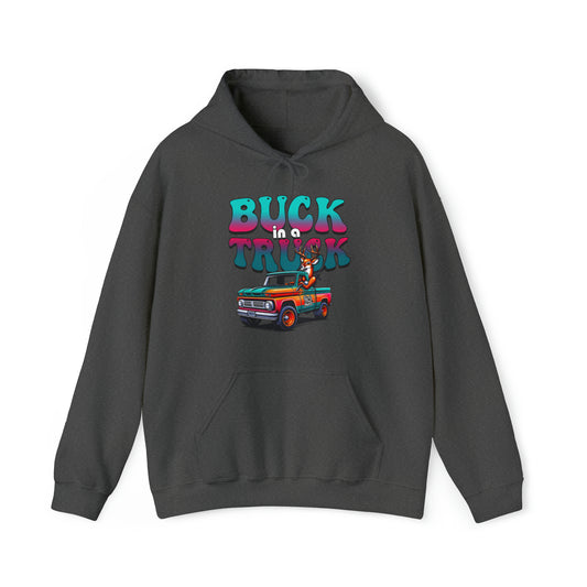 Buck in a Truck Hoodie