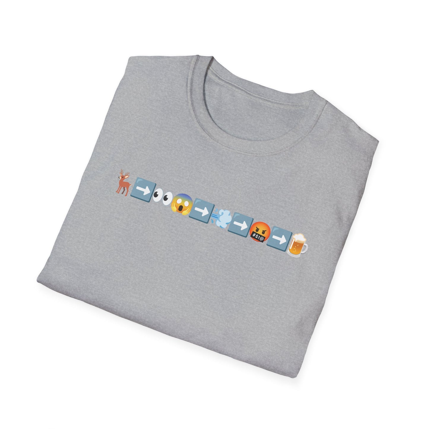 Emoji Hunt Story T-Shirt