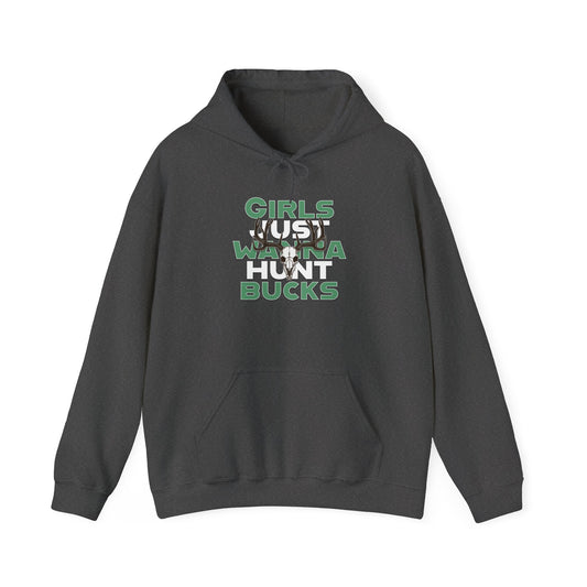 Girls Just Wanna Hunt Bucks Hoodie