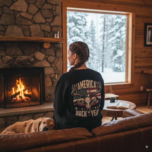 America Buck Yeah Crewneck Sweatshirt