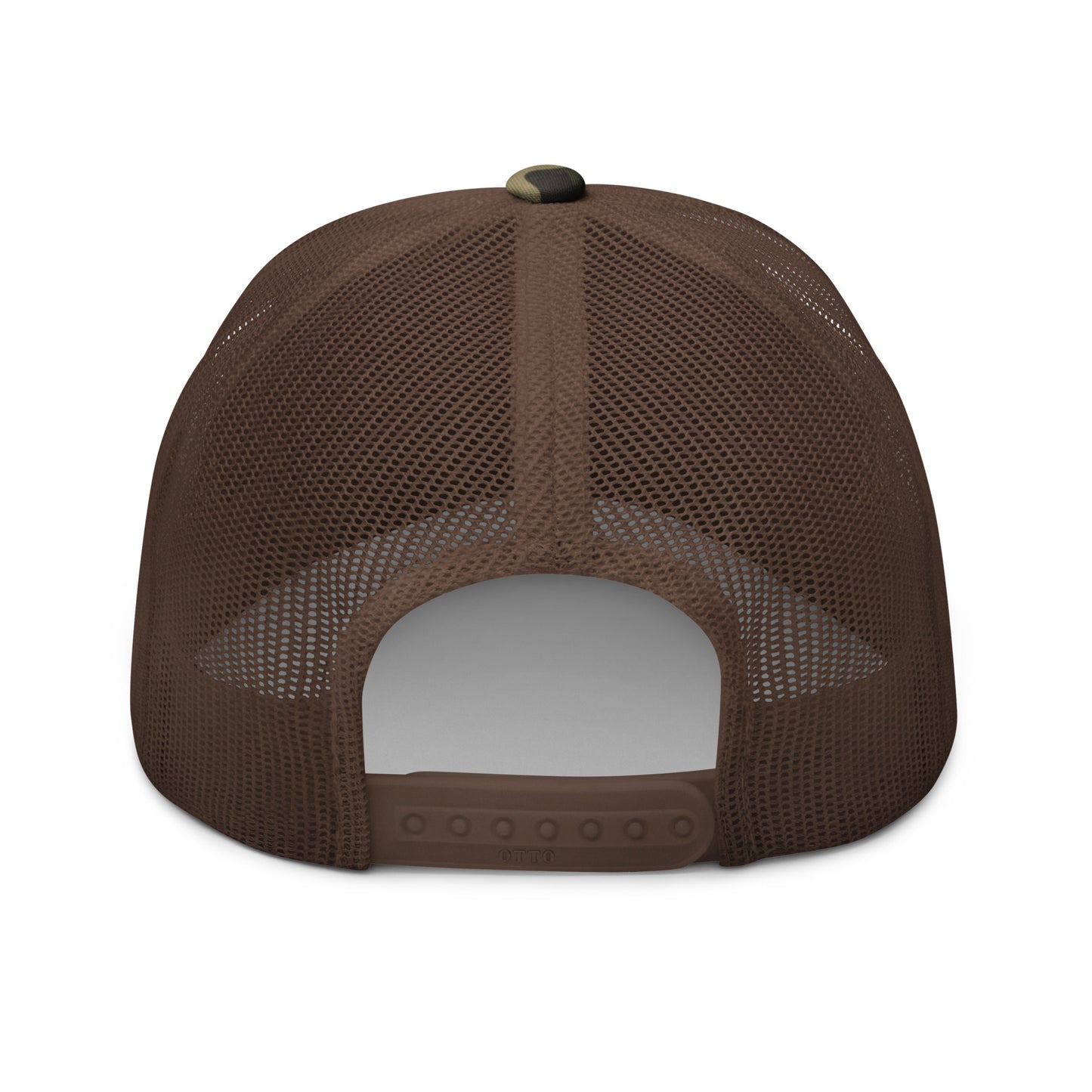 GTH/Orange Camouflage trucker hat