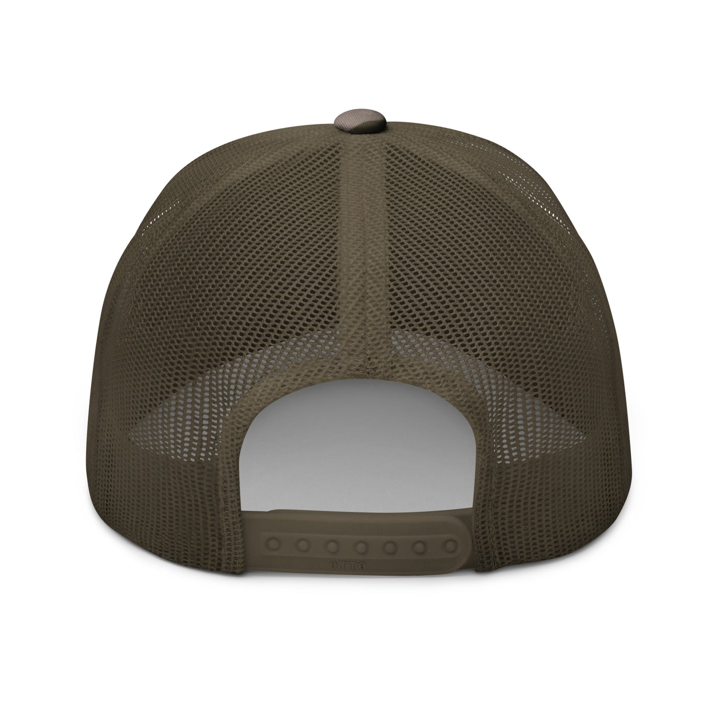 GTH/Orange Camouflage trucker hat