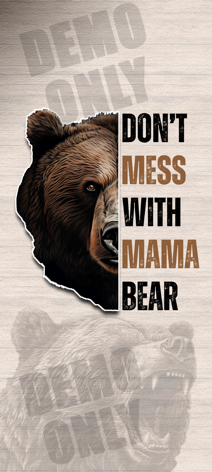 Don't Mess With Mama Bear - Personalized T-Shirt/ Hoodie - Best