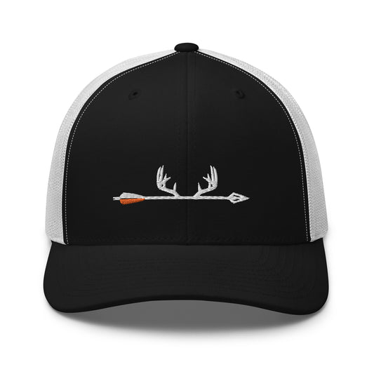 Buck Antler Retro Trucker Hat