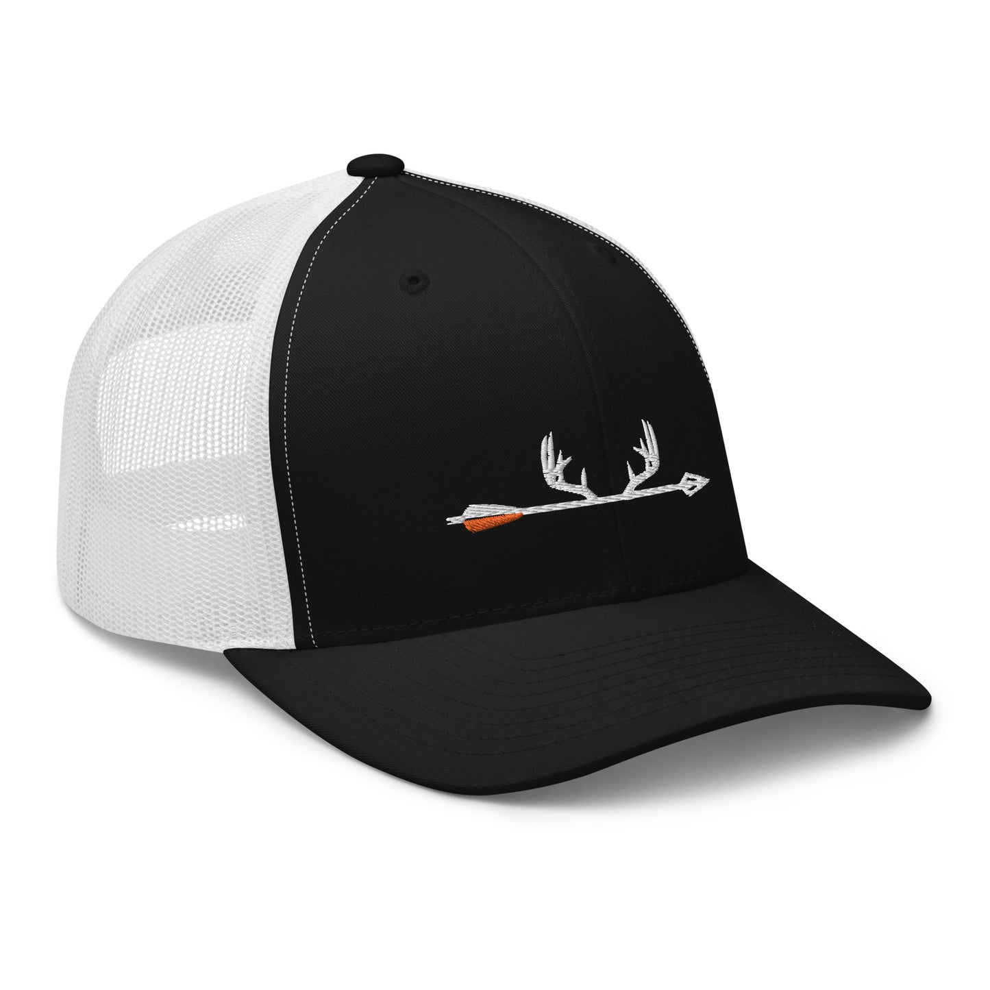 Buck Antler Retro Trucker Hat
