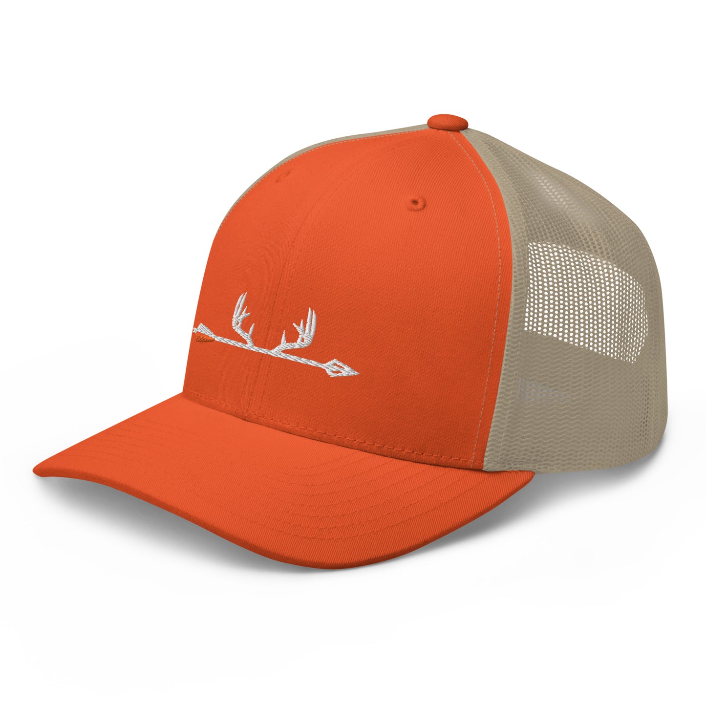Buck Antler Retro Trucker Hat