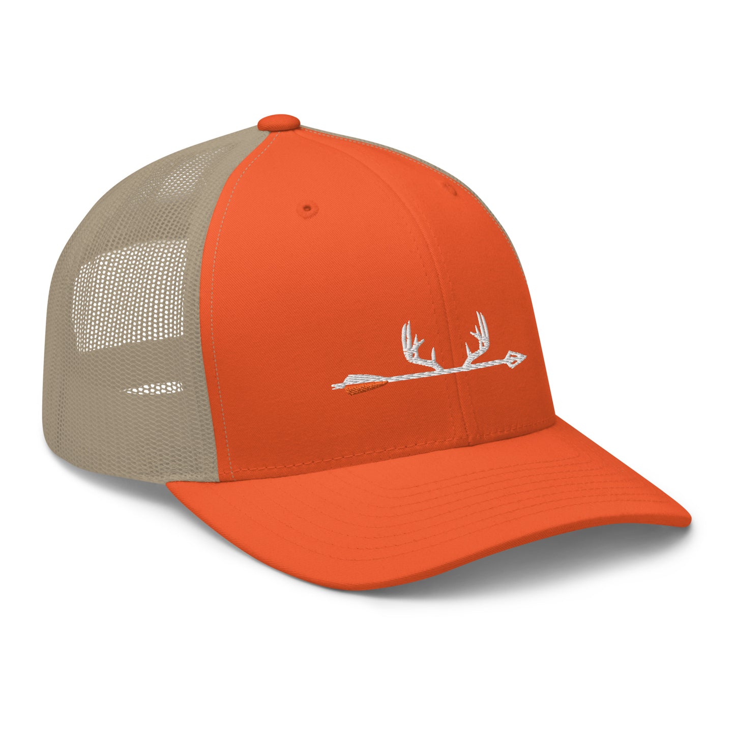 Buck Antler Retro Trucker Hat