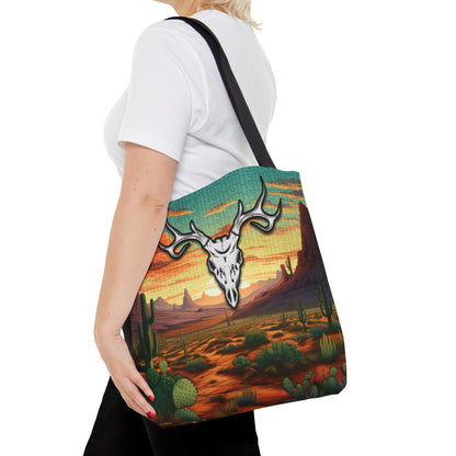 Desert Buck Tote Bag