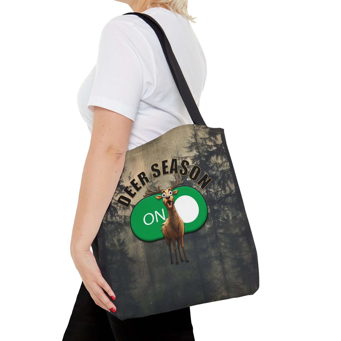 Deer Season Activated Tote Bag