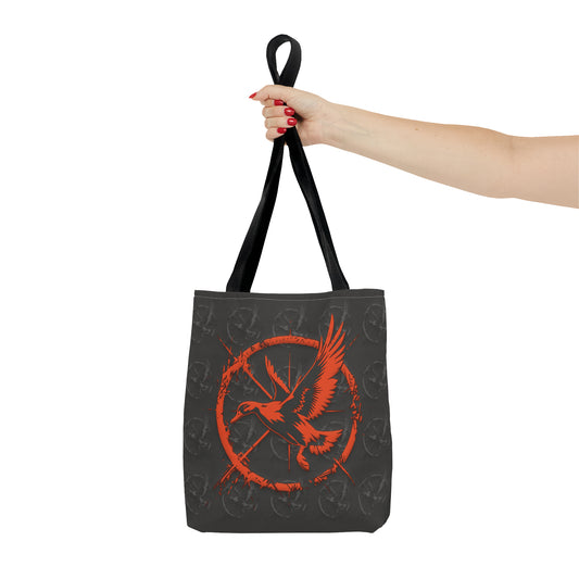 Winged Pursuit Tote Bag - Dynamic Duck Silhouette Design for the Avid Huntress