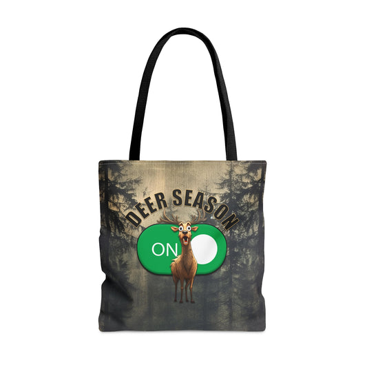 Deer Season Activated Tote Bag