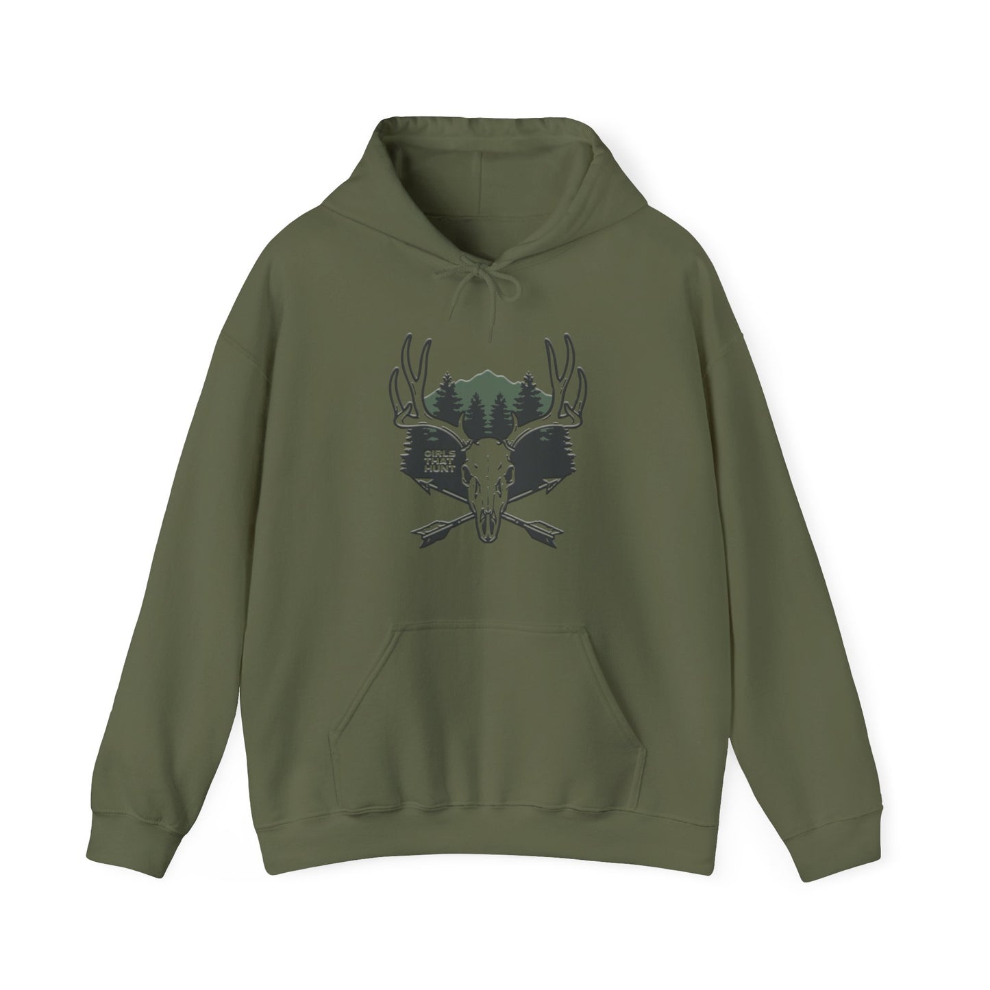Backwoods Skull Hoodie