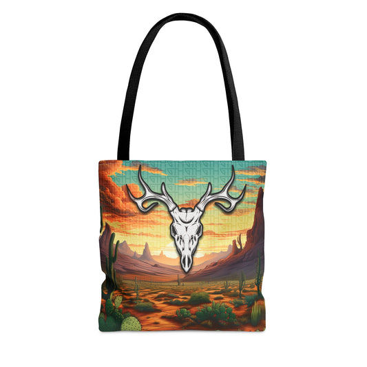 Desert Buck Tote Bag