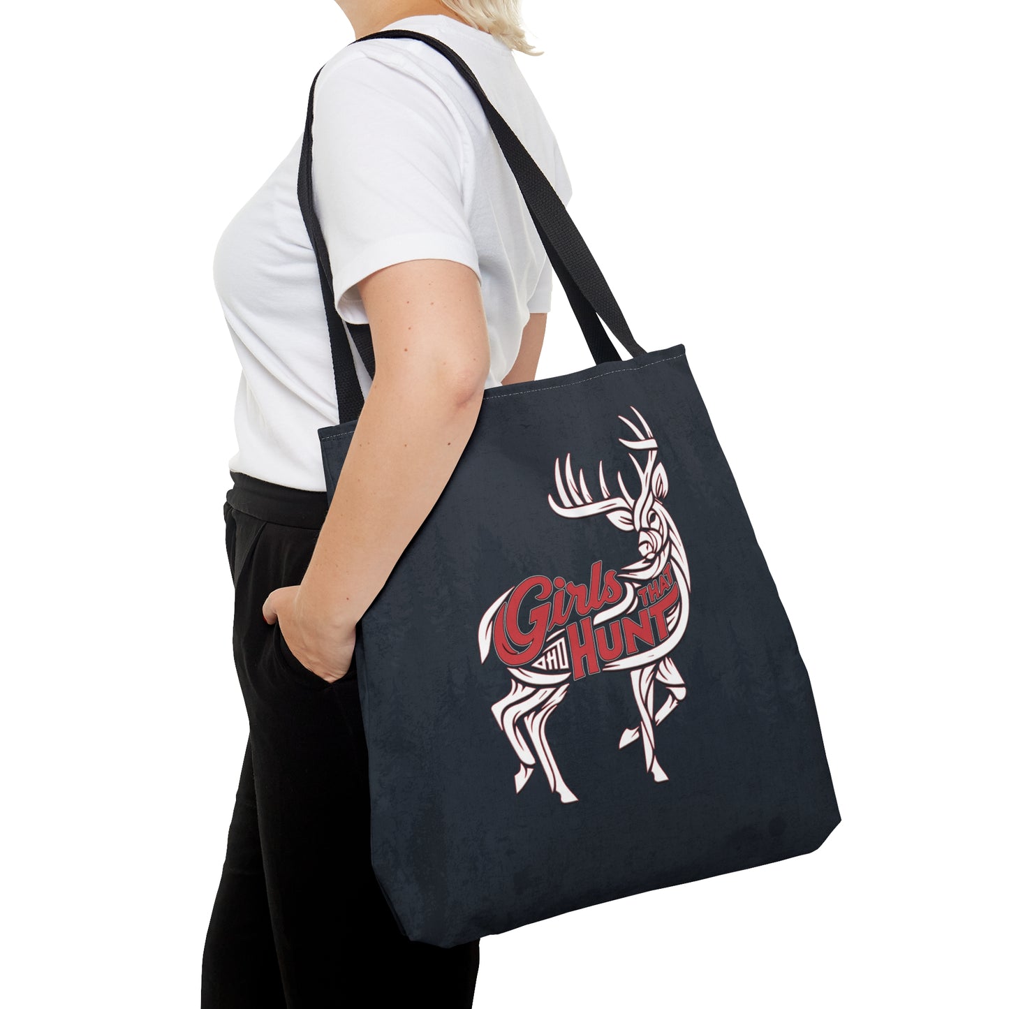 Untamed Buck Tote Bag