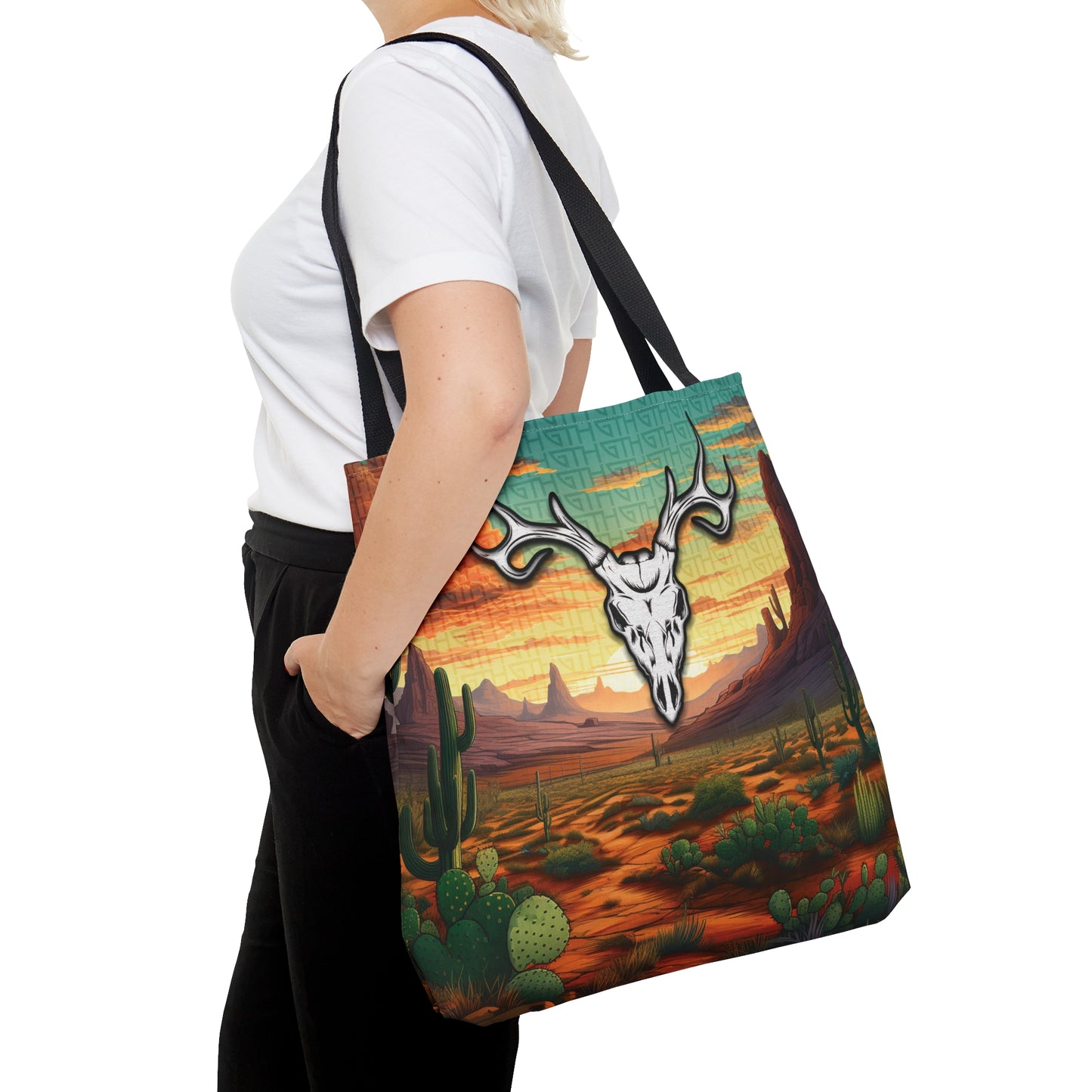 Desert Buck Tote Bag