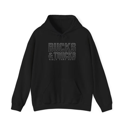 Blackout Bucks & Trucks Hoodie