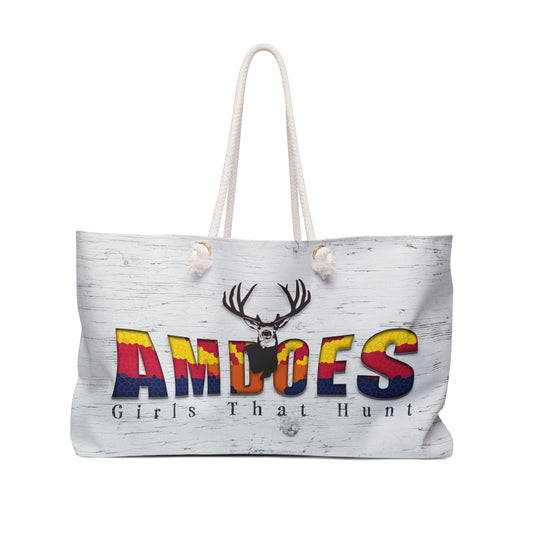 ★ Special Collaboration ★ AMDOES- Girls That Hunt Tote Bag
