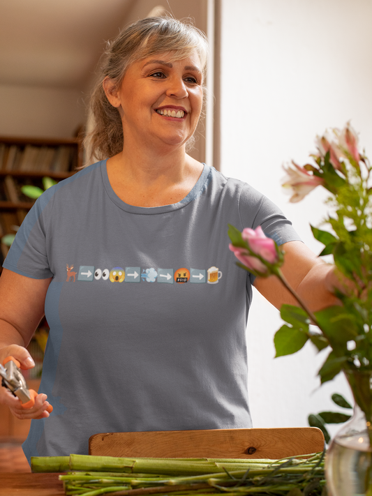 Emoji Hunt Story T-Shirt