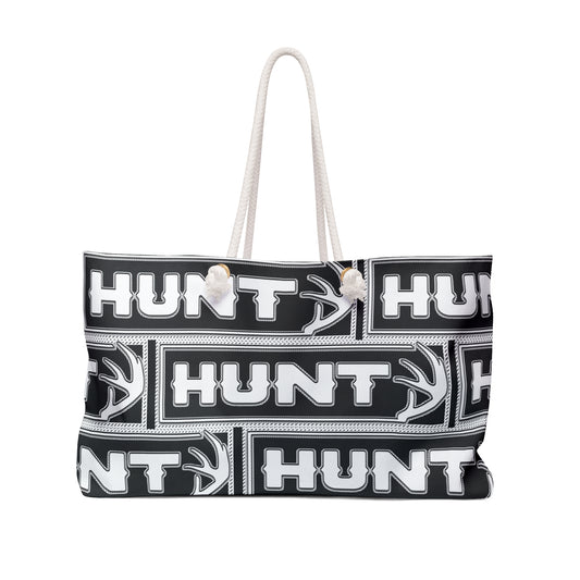 Hunt Patch Pattern Weekender Bag