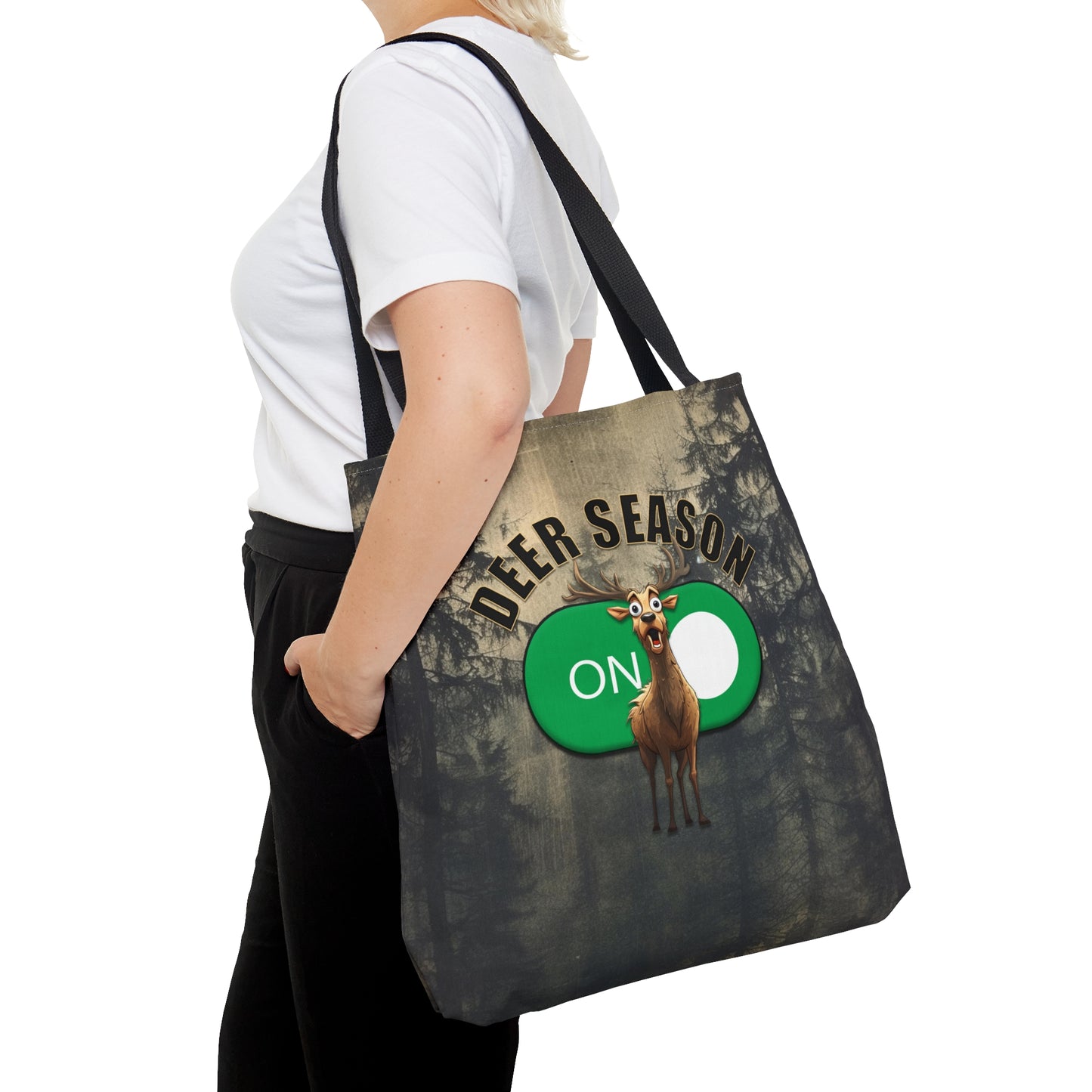 Deer Season Activated Tote Bag