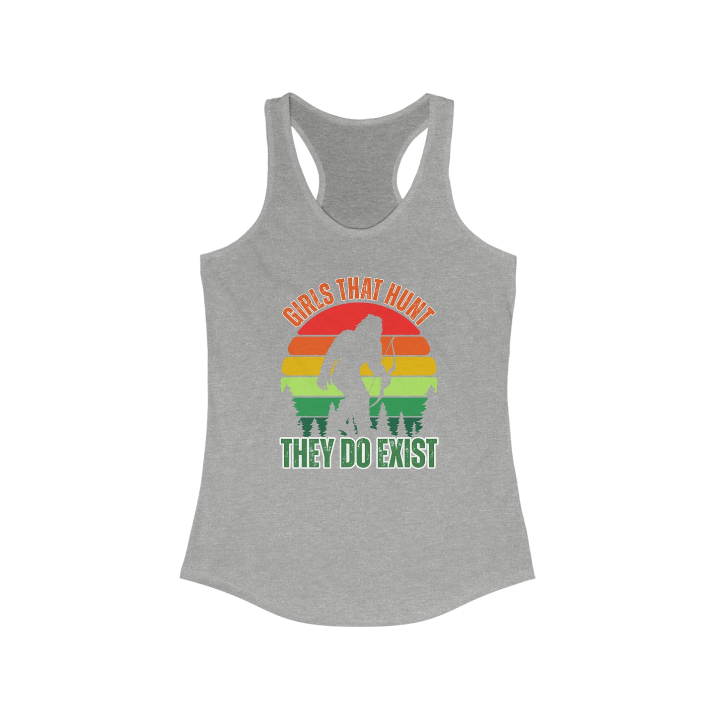 They Do Exist Racerback Tank
