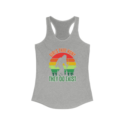 They Do Exist Racerback Tank
