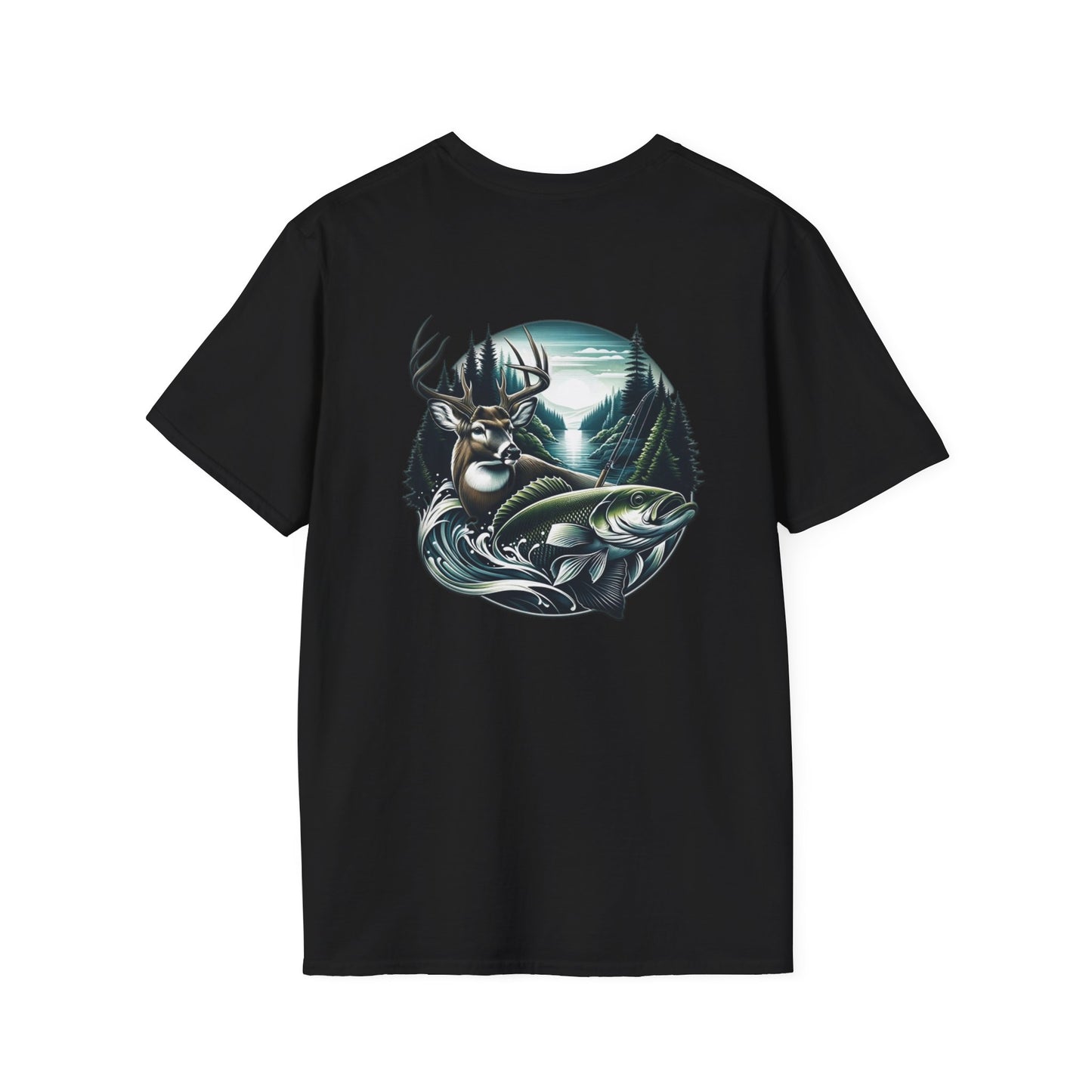 Huntin' Fishin' Softstyle T-Shirt