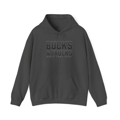 Blackout Bucks & Trucks Hoodie