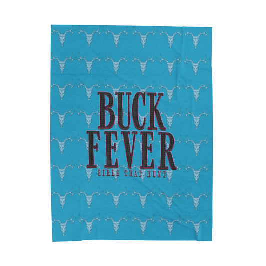 Buck Fever GTH Velveteen Plush Blanket
