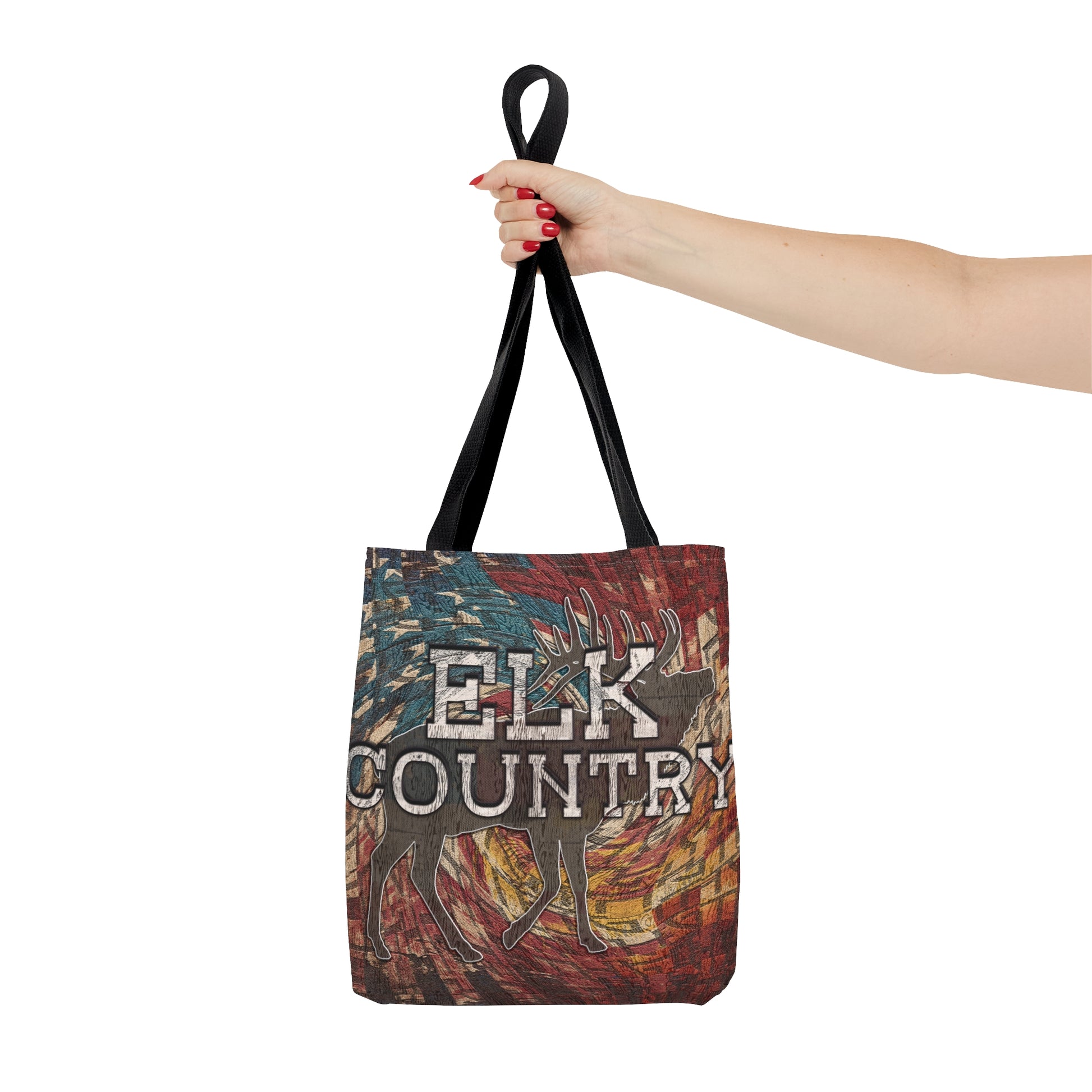 GTH Vintage Elk Country Tote Bag