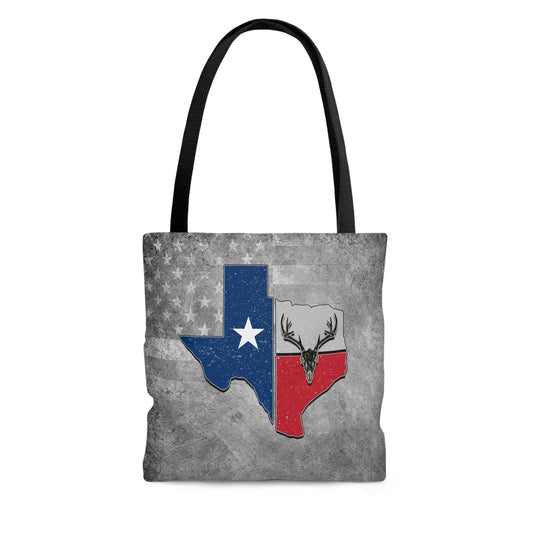 Lonestar Texas Buck Tote Bag - Displaying the unique Texas and buck design