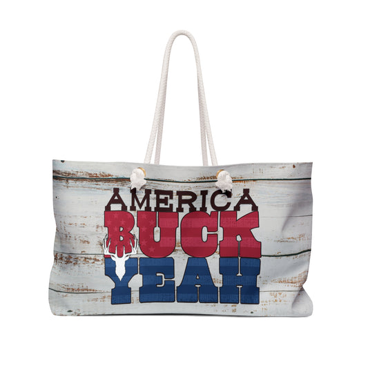 America Buck Yeah Weekender Bag