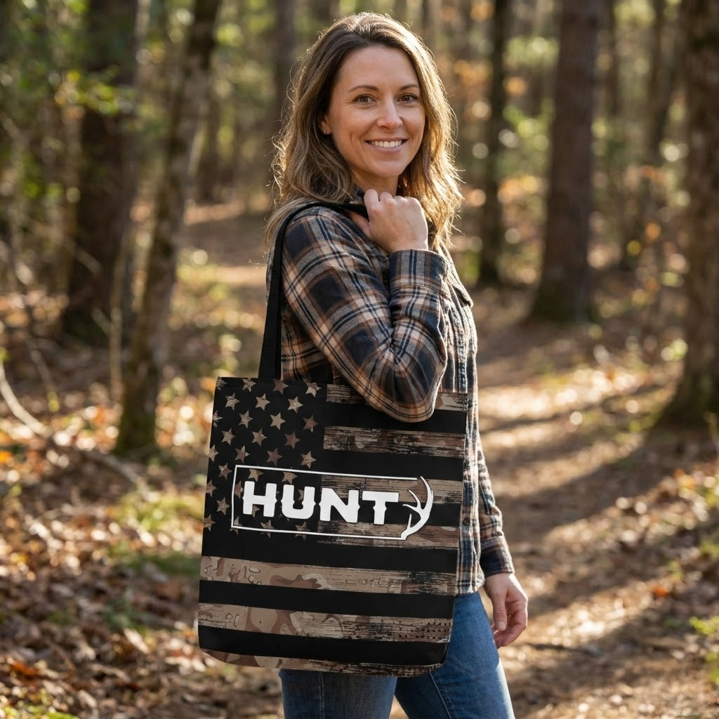 American Hunter Tote Bag