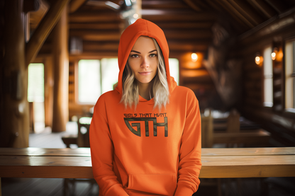 Orange ungeahnte hoodie style