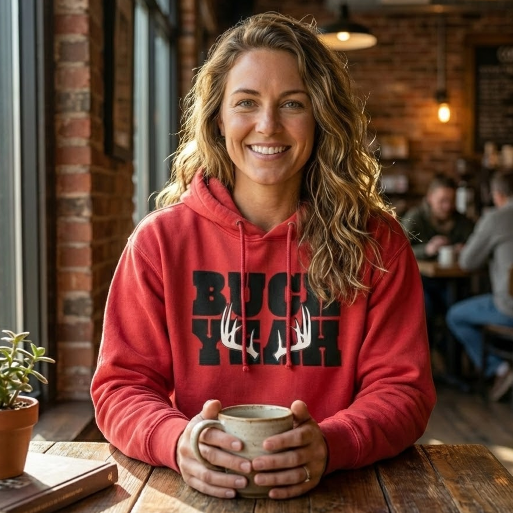 Buck Yeah Antler Hoodie