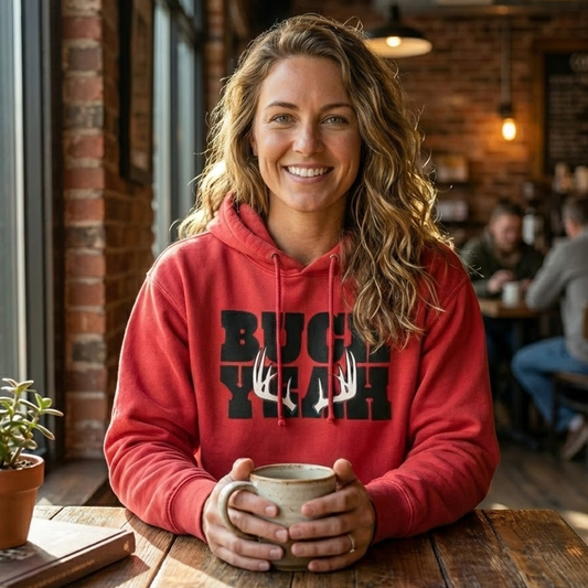 Buck Yeah Antler Hoodie