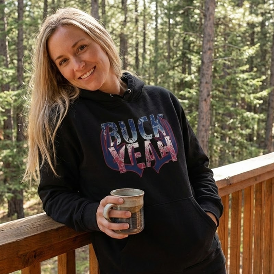 Buck Yeah Hoodie | Red, White, & Blue