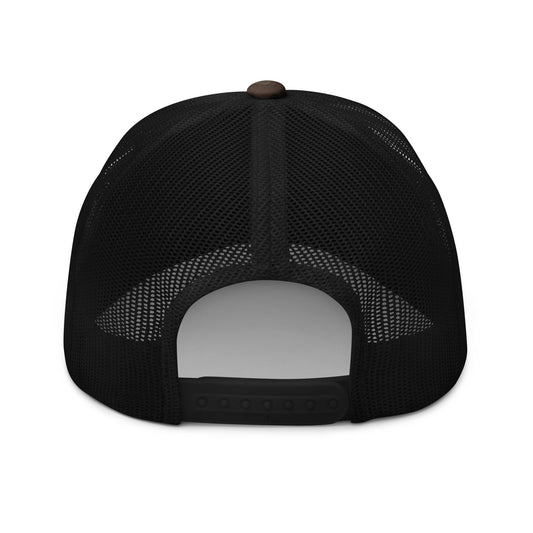 GTH/Orange Camouflage trucker hat