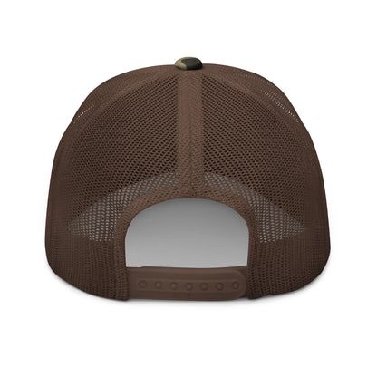 GTH/Orange Camouflage trucker hat