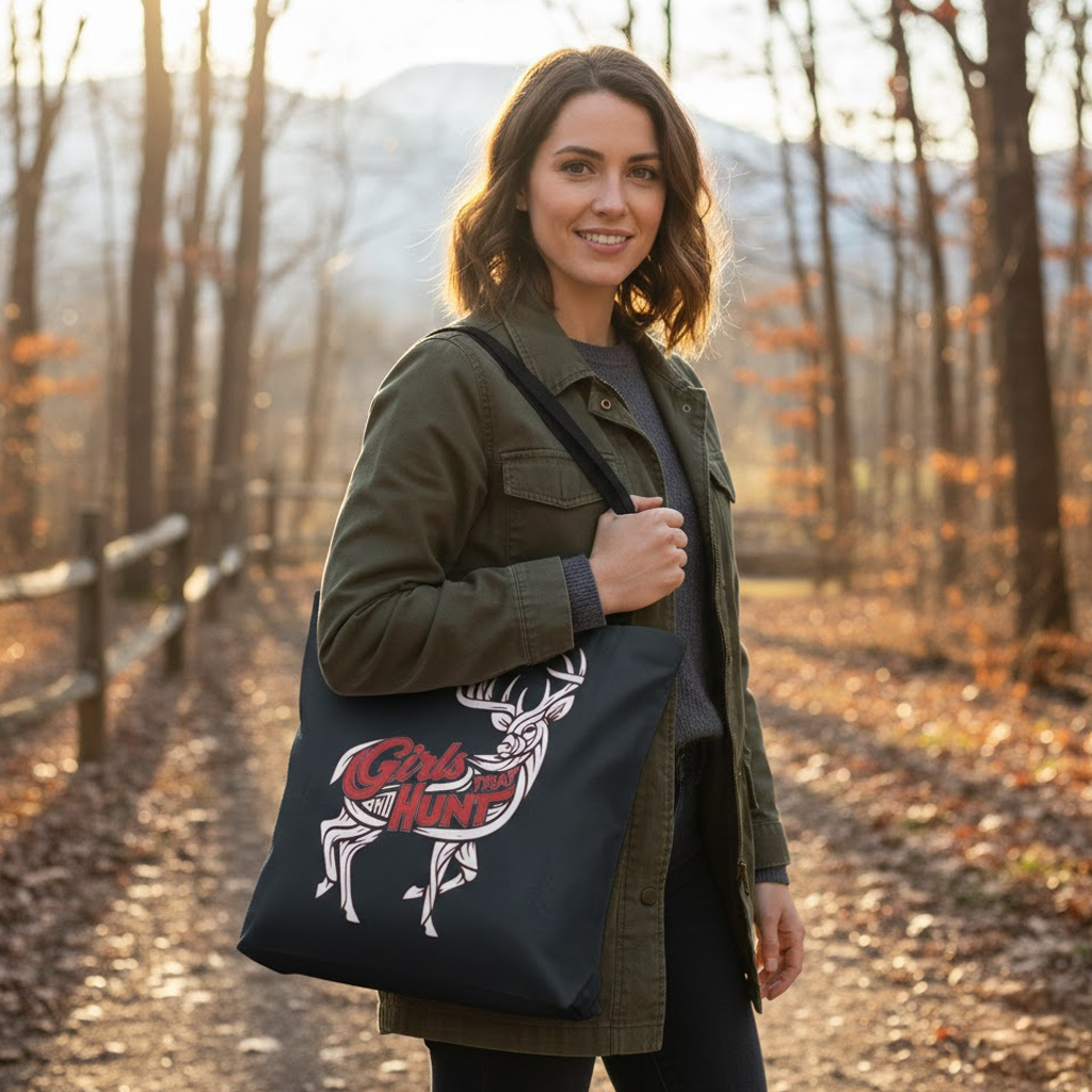 Untamed Buck Tote Bag
