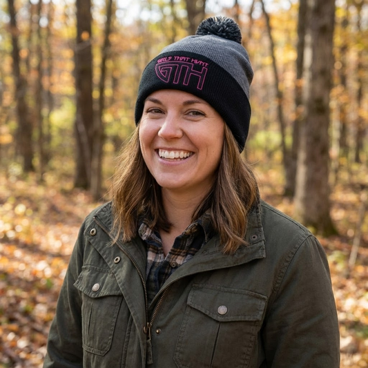 GTH Pom-Pom Beanie (Hot Pink)