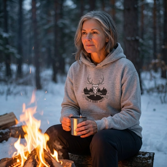 Deer Rifles Girls That Hunt Hoodie