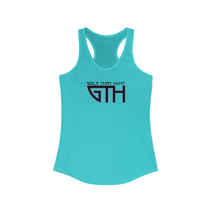 Girls That Hunt- Teal Racerback Tank Top