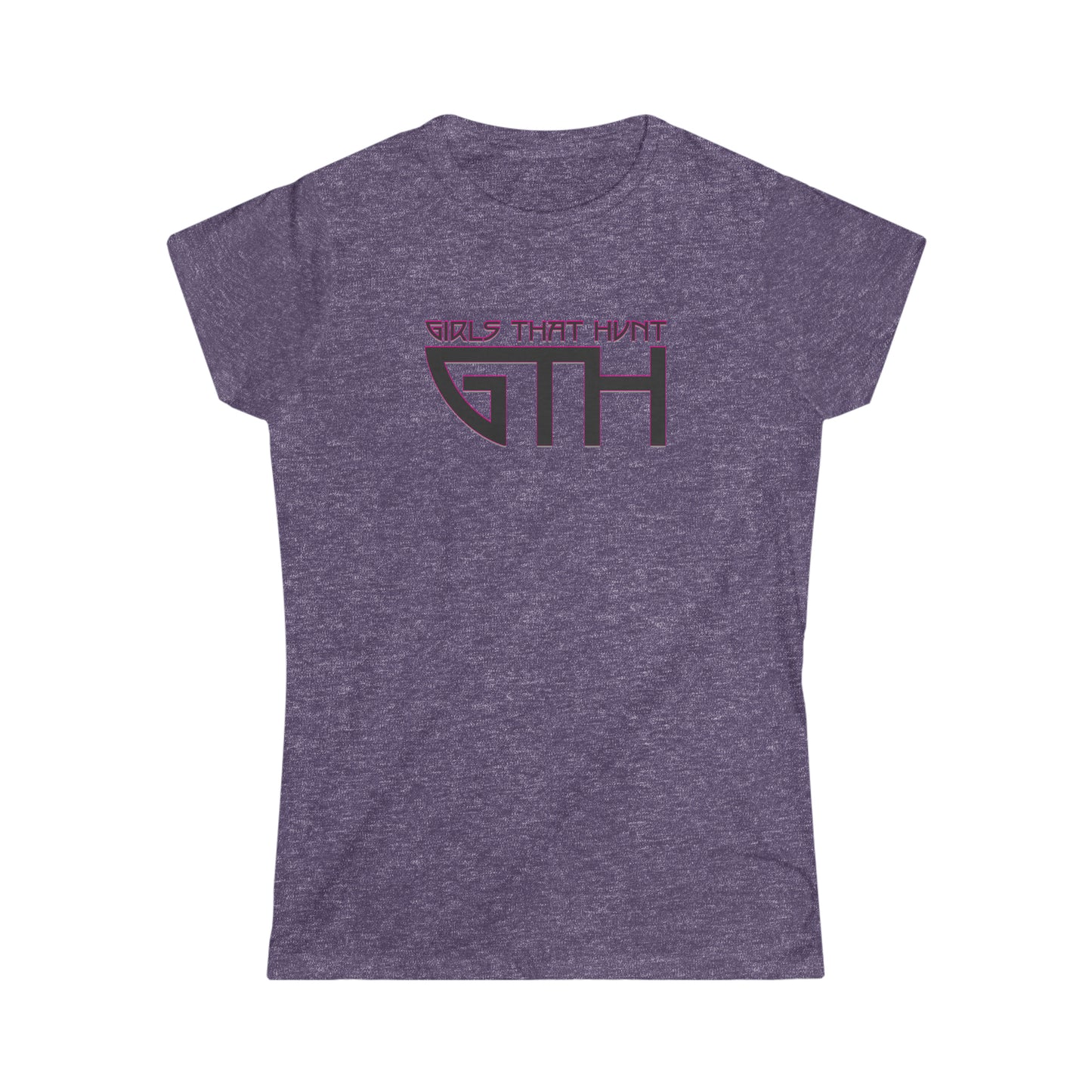Girls That Hunt Tee - Purple - Celebrating women hunters in style