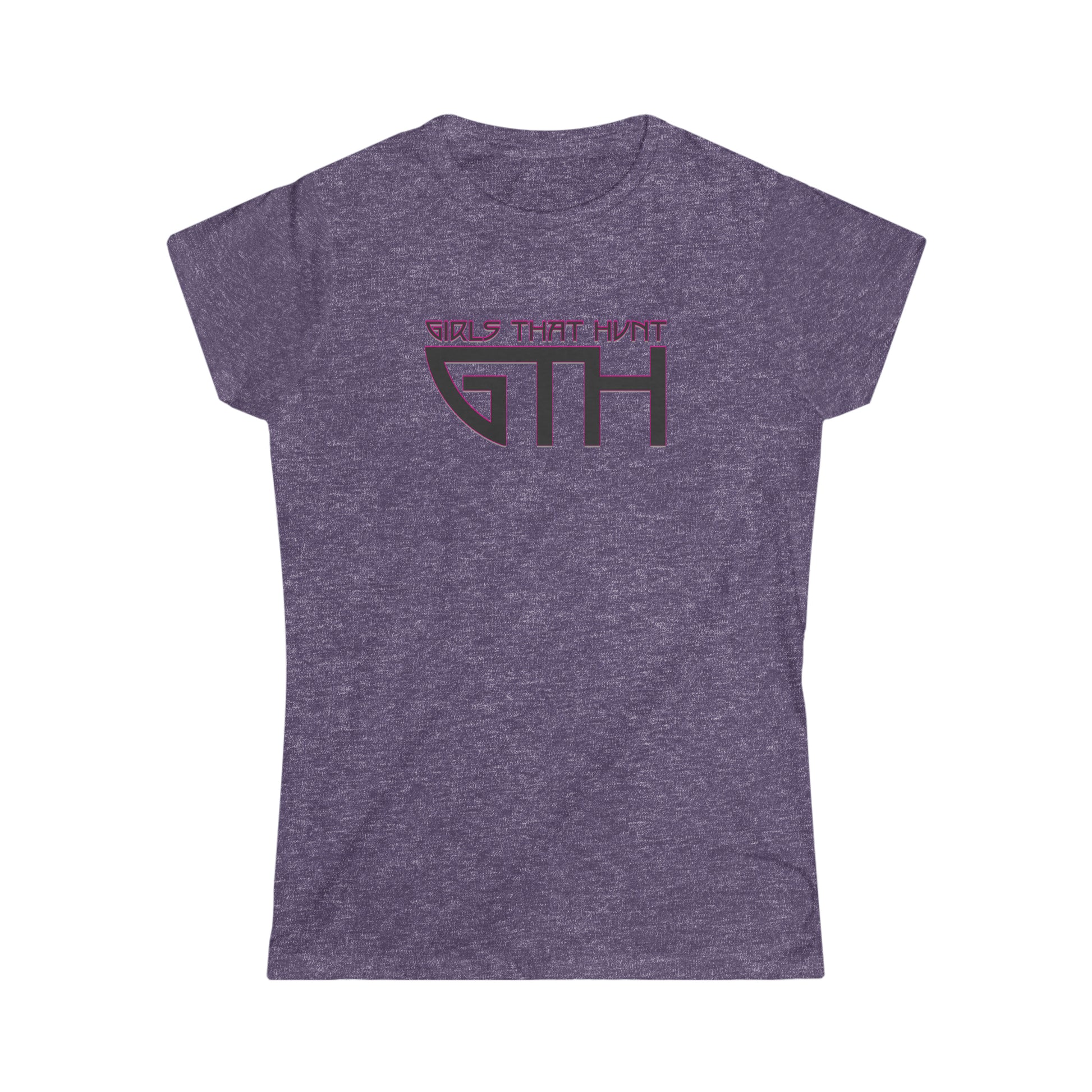 Girls That Hunt Tee - Purple - Celebrating women hunters in style