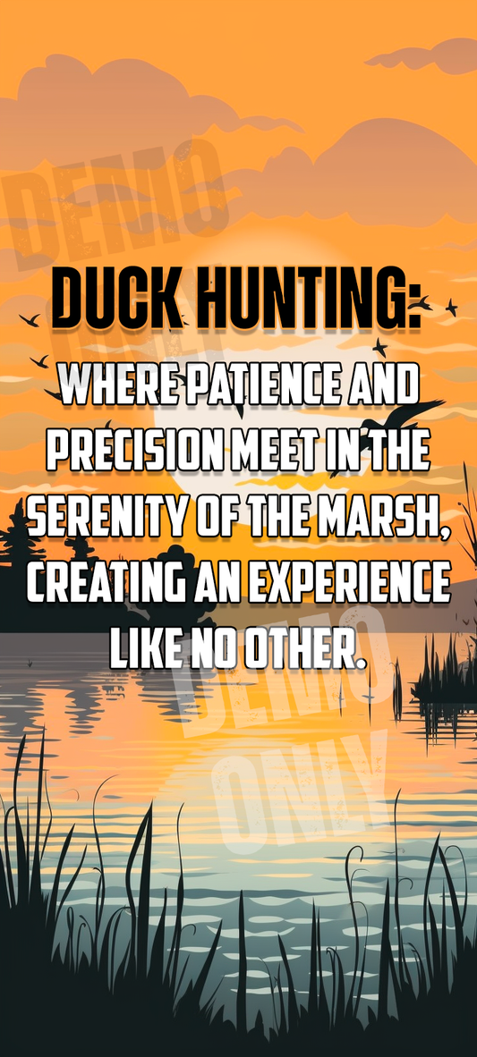Duck Hunting Serenity-Phone Wallpaper