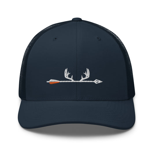 Buck Antler Retro Trucker Hat